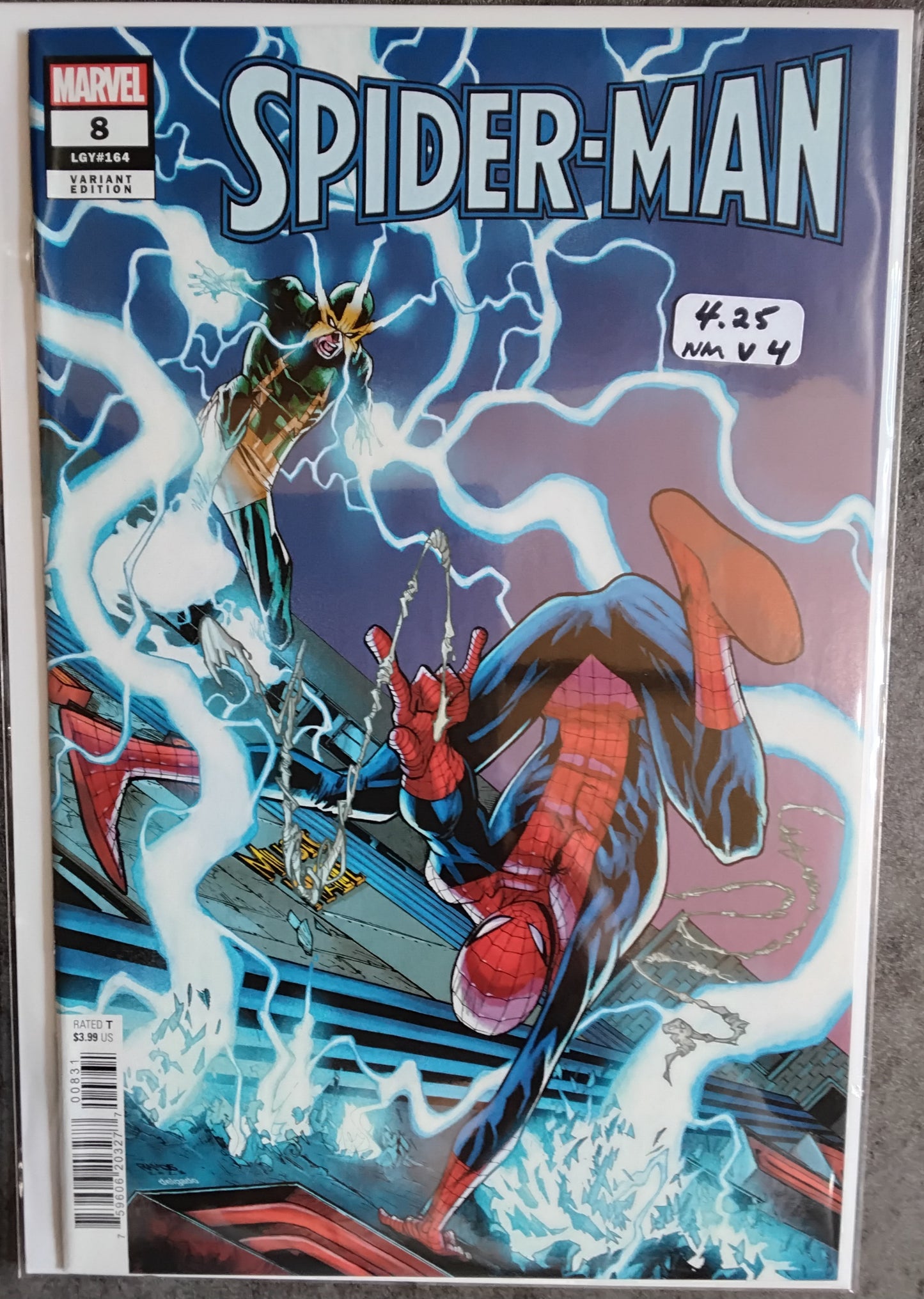 Spider-Man Vol 4 #08 Humberto Ramos Variant Cover