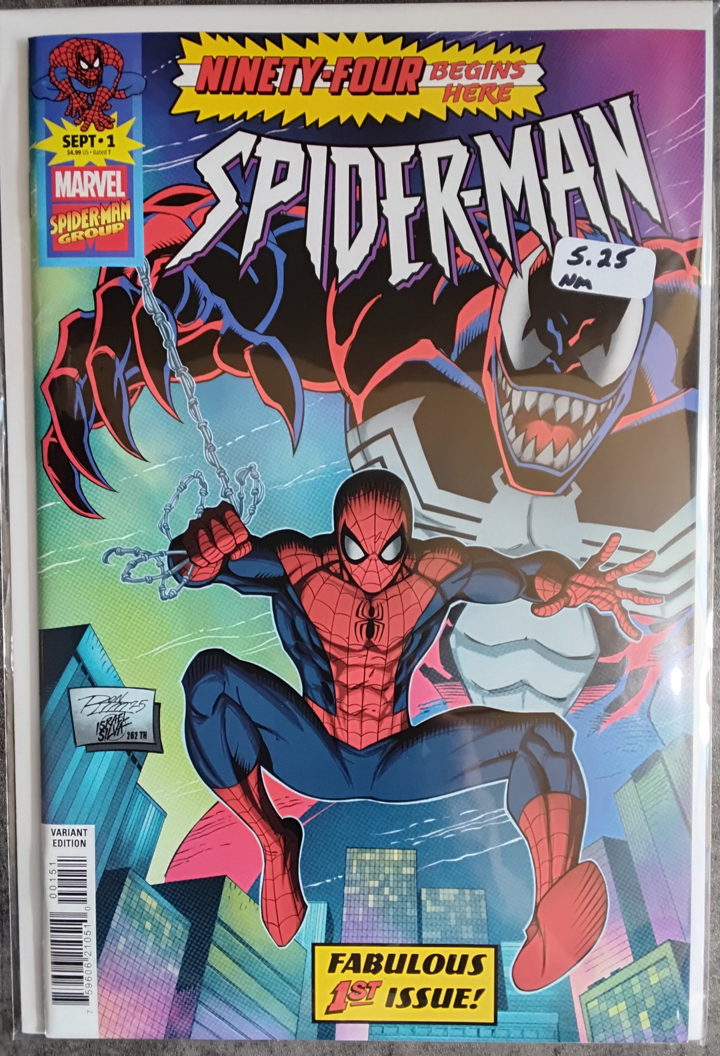 Spider-Man '94 #1 Ron Lim Variant Cover