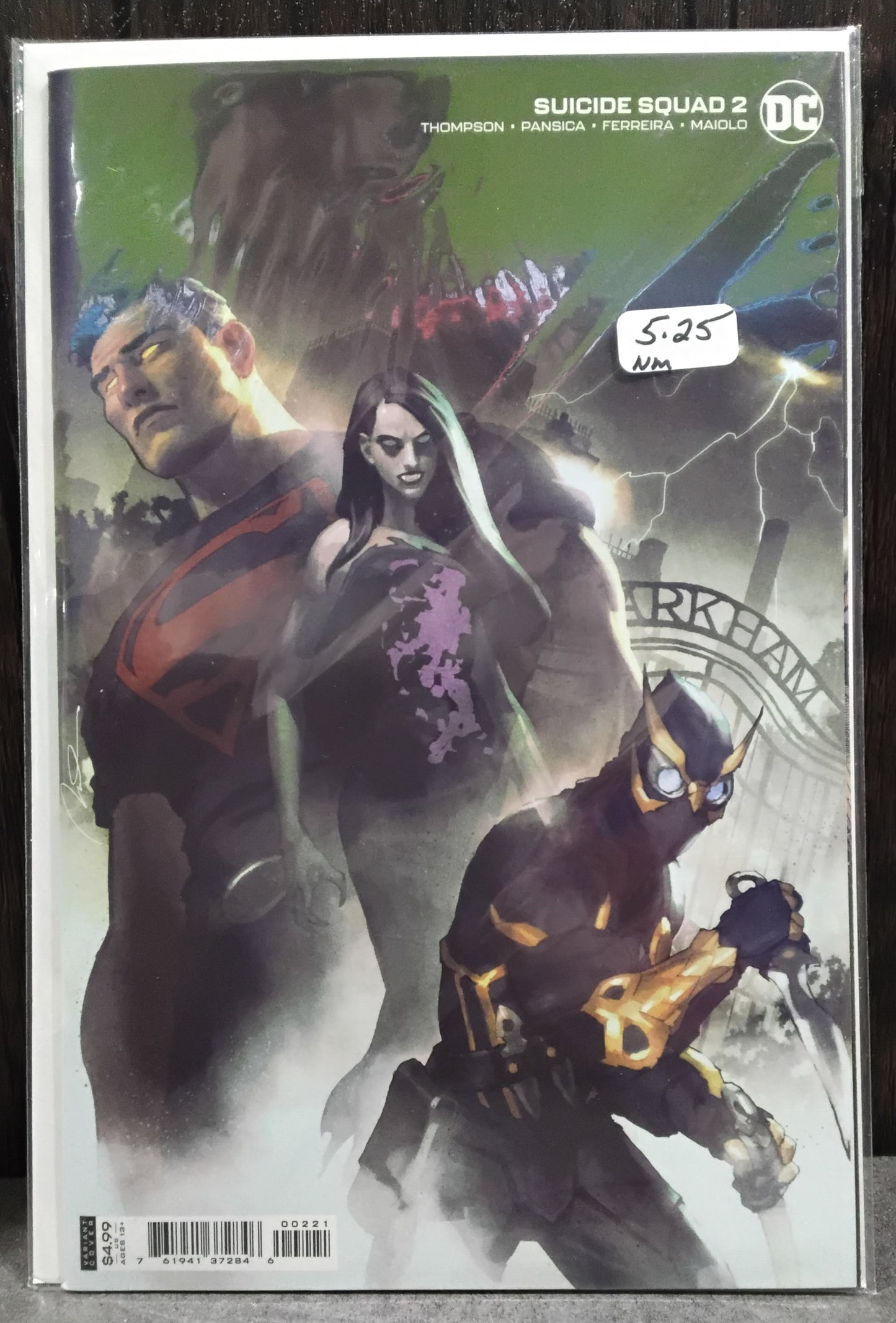 Suicide Squad Vol. 7 #02 Gerald Parel Card Stock Variant