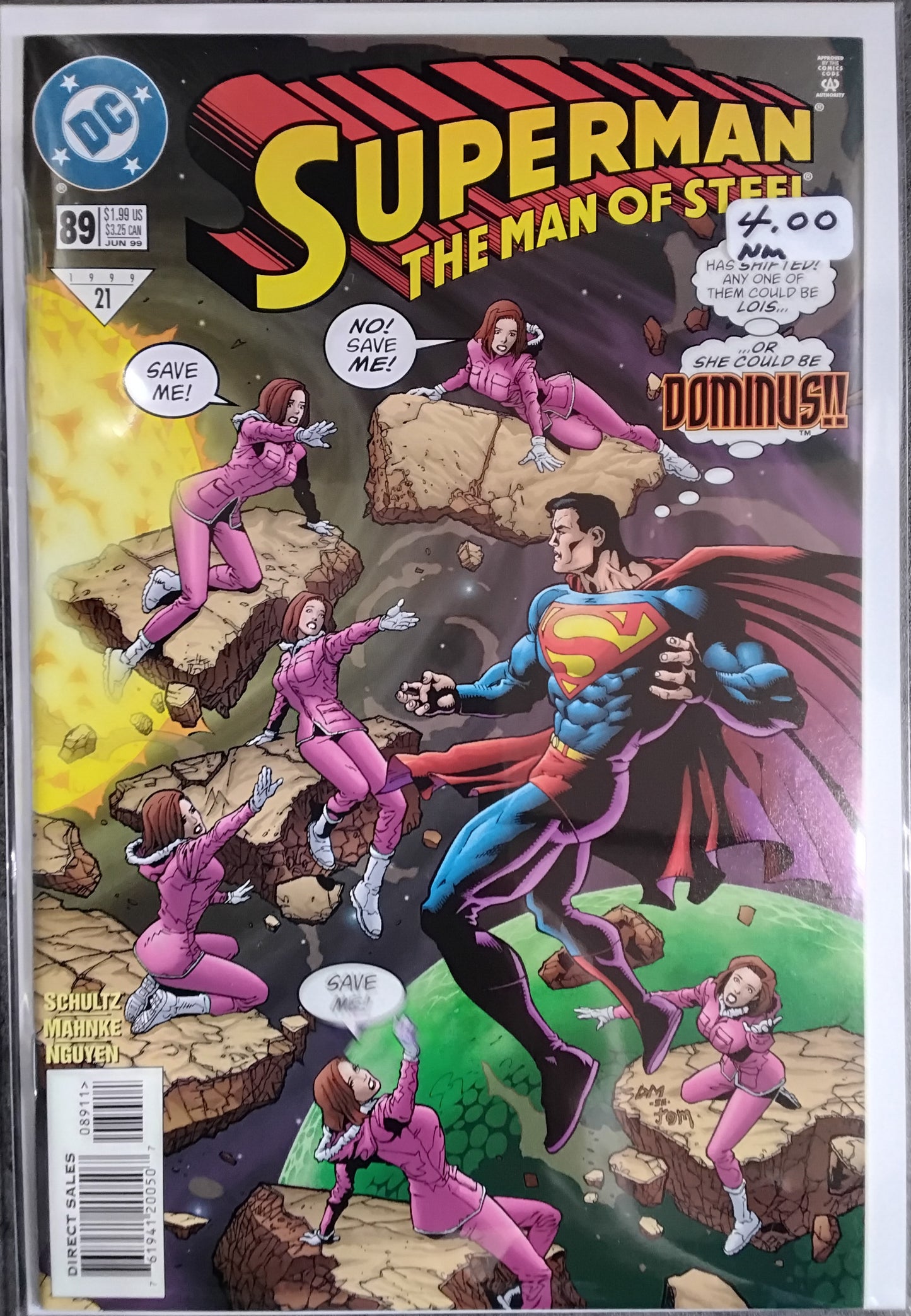 Superman: The Man Of Steel Vol 2 #089