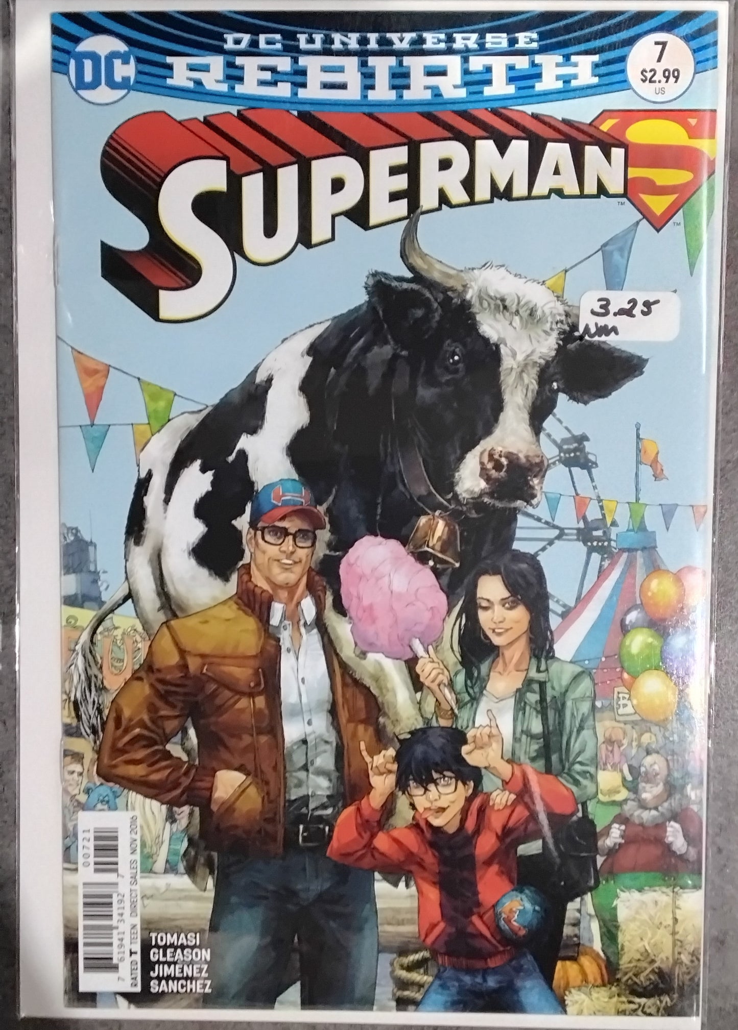 Superman (Rebirth) #07 Kenneth Rocafort Variant Cover