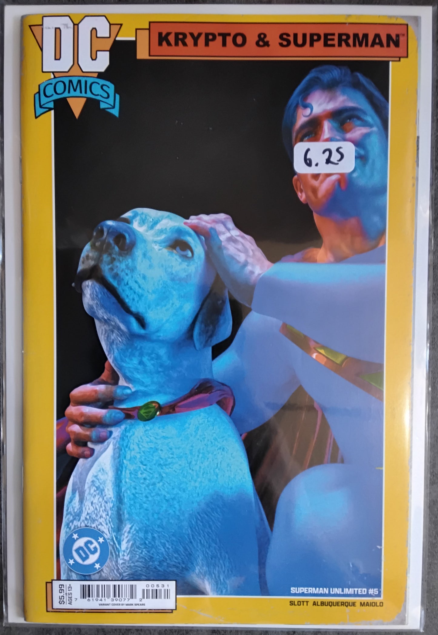 Superman Unlimited #05 Mark Spears Card Stock Variant Cover