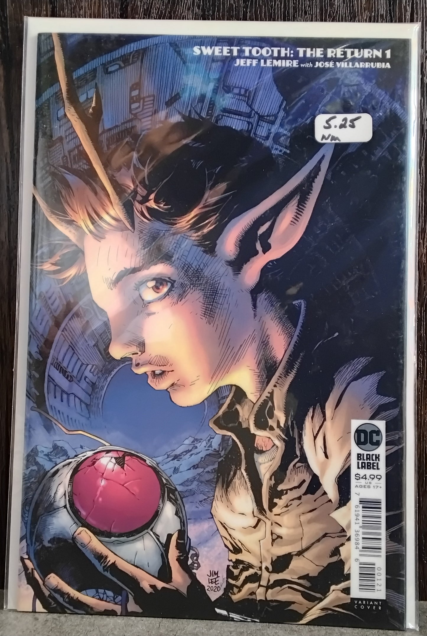 Sweet Tooth: The Return #1 Jim Lee Card Stock Variant Cover