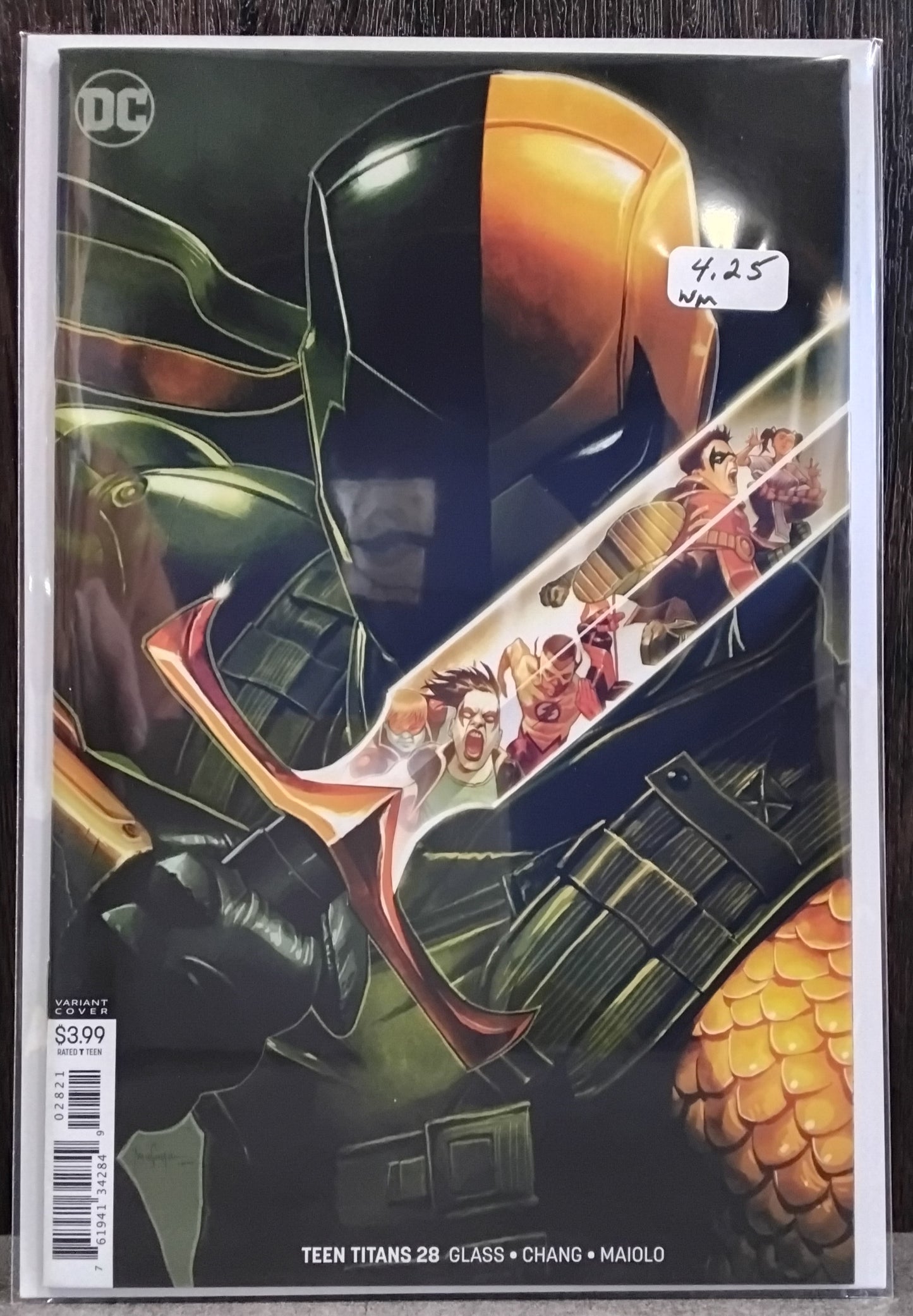 Teen Titans (Rebirth) #28 Mico Suayan Terminus Agenda Variant Cover