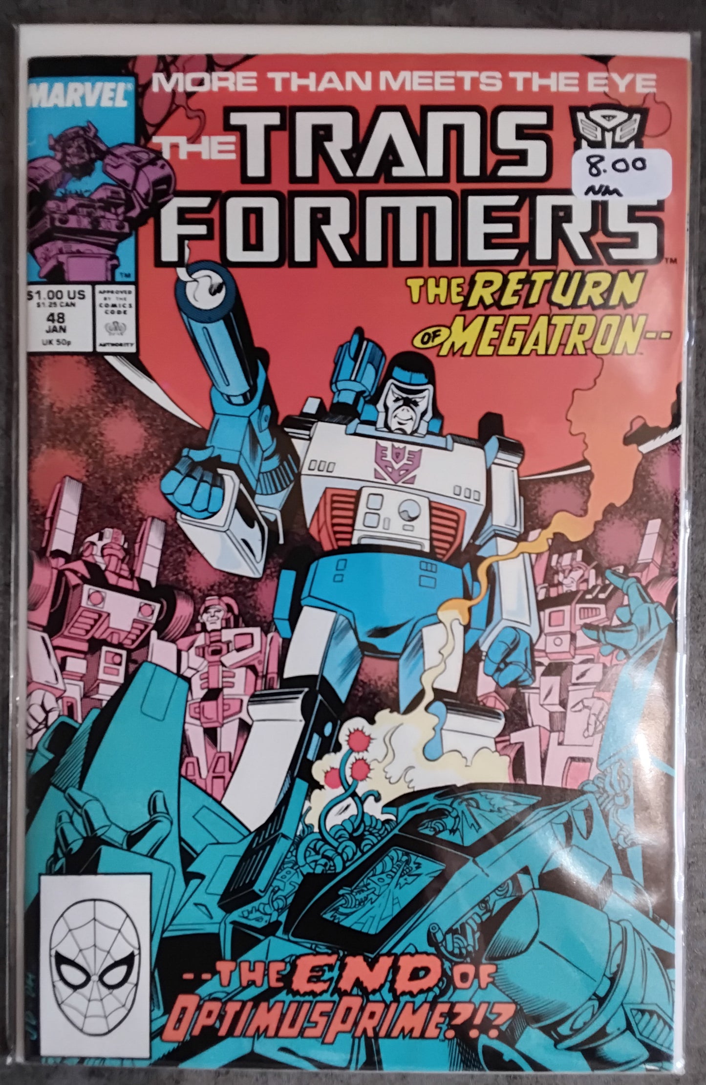 Transformers Vol 1 #48 (NM)
