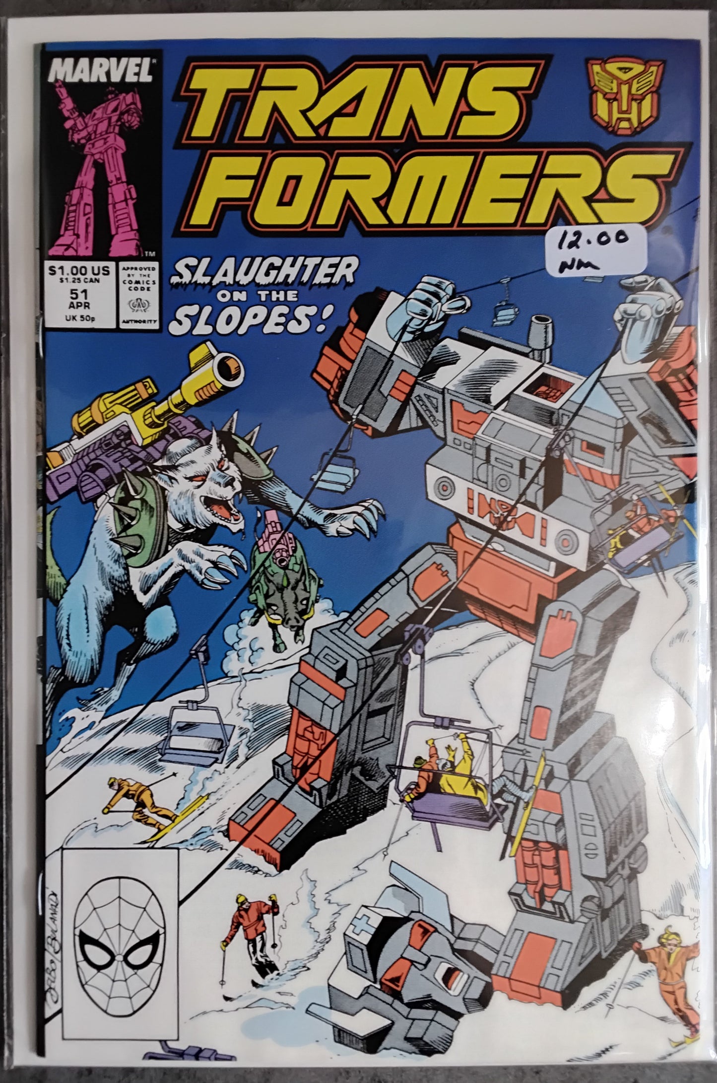 Transformers Vol 1 #51 (NM)