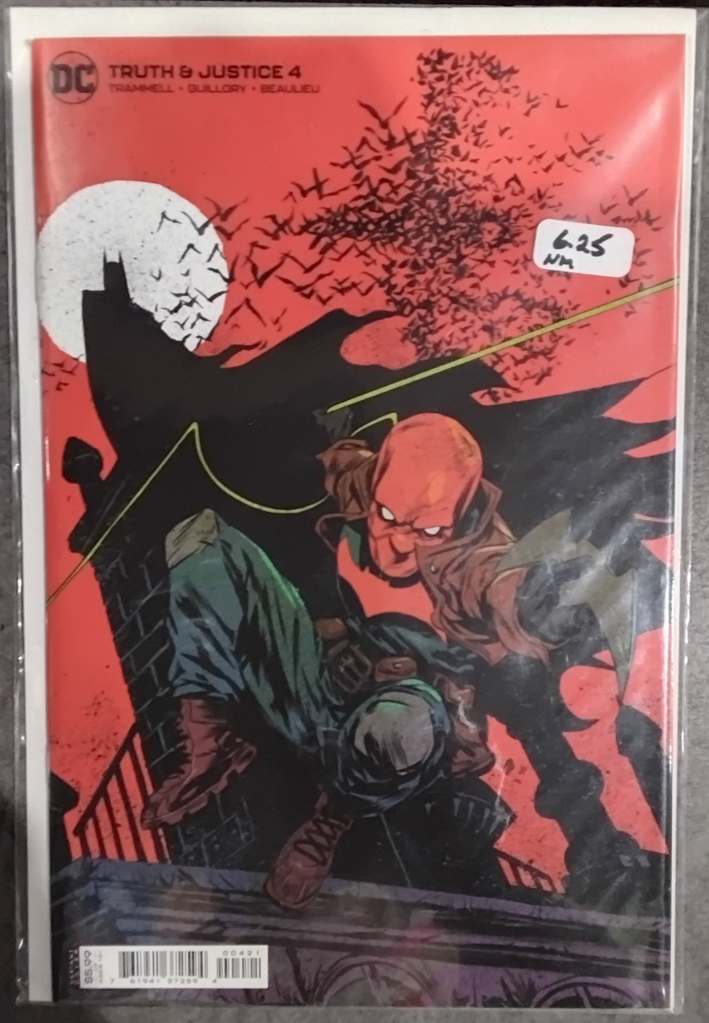 Truth & Justice #4 Sanford Greene Card Stock Variant Cover