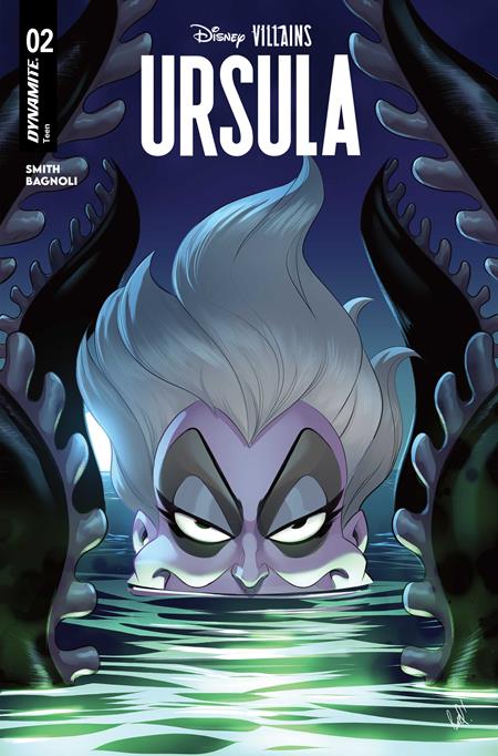 DISNEY VILLAINS URSULA #2 COEVR C ROBERT QUINN VARIANT