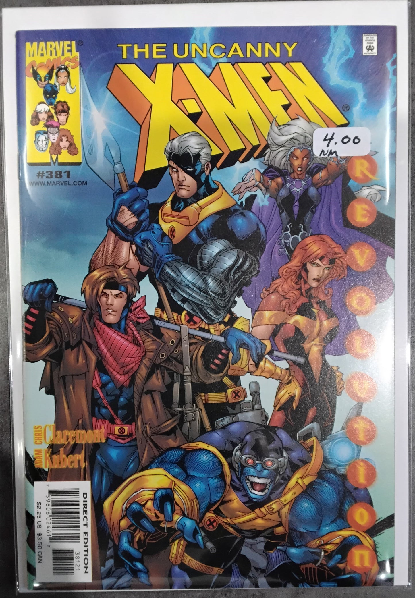 Uncanny X-Men Vol 1 #381 Salvador Larroca Variant Cover