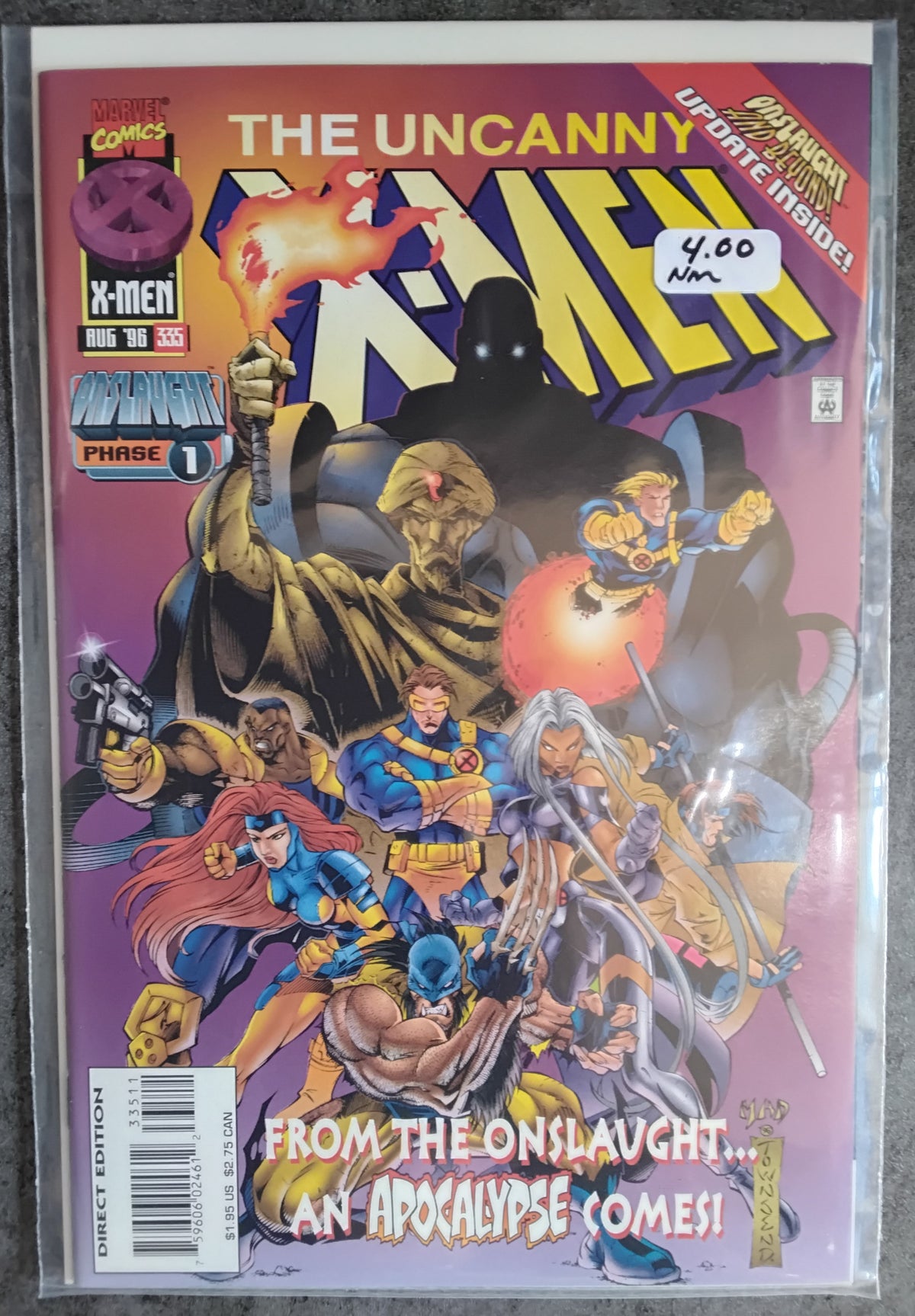 Uncanny X-Men Vol 1 #335