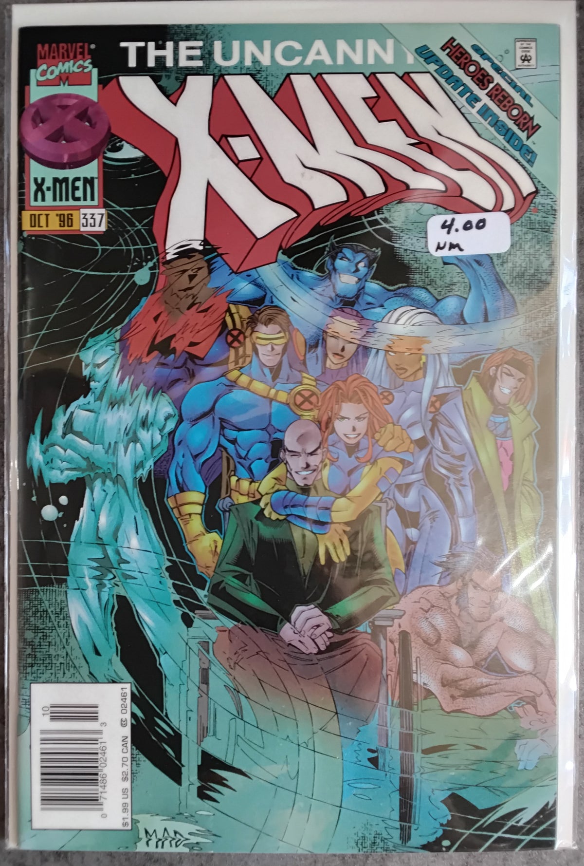 Uncanny X-Men Vol 1 #337 Newsstand Edition
