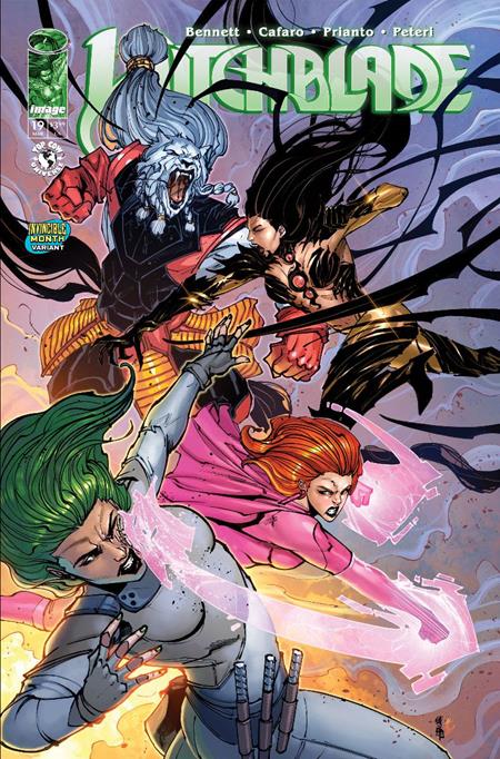 WITCHBLADE #19 COVER E GUISEPPE CAFARO & ARIF PRIANTO INVINCIBLE TEAM UP VARIANT (MR)