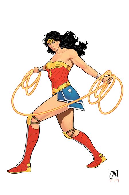 WONDER WOMAN #31 COVER G DANIEL SAMPERE CORNER BOX SPOT FOIL VARIANT