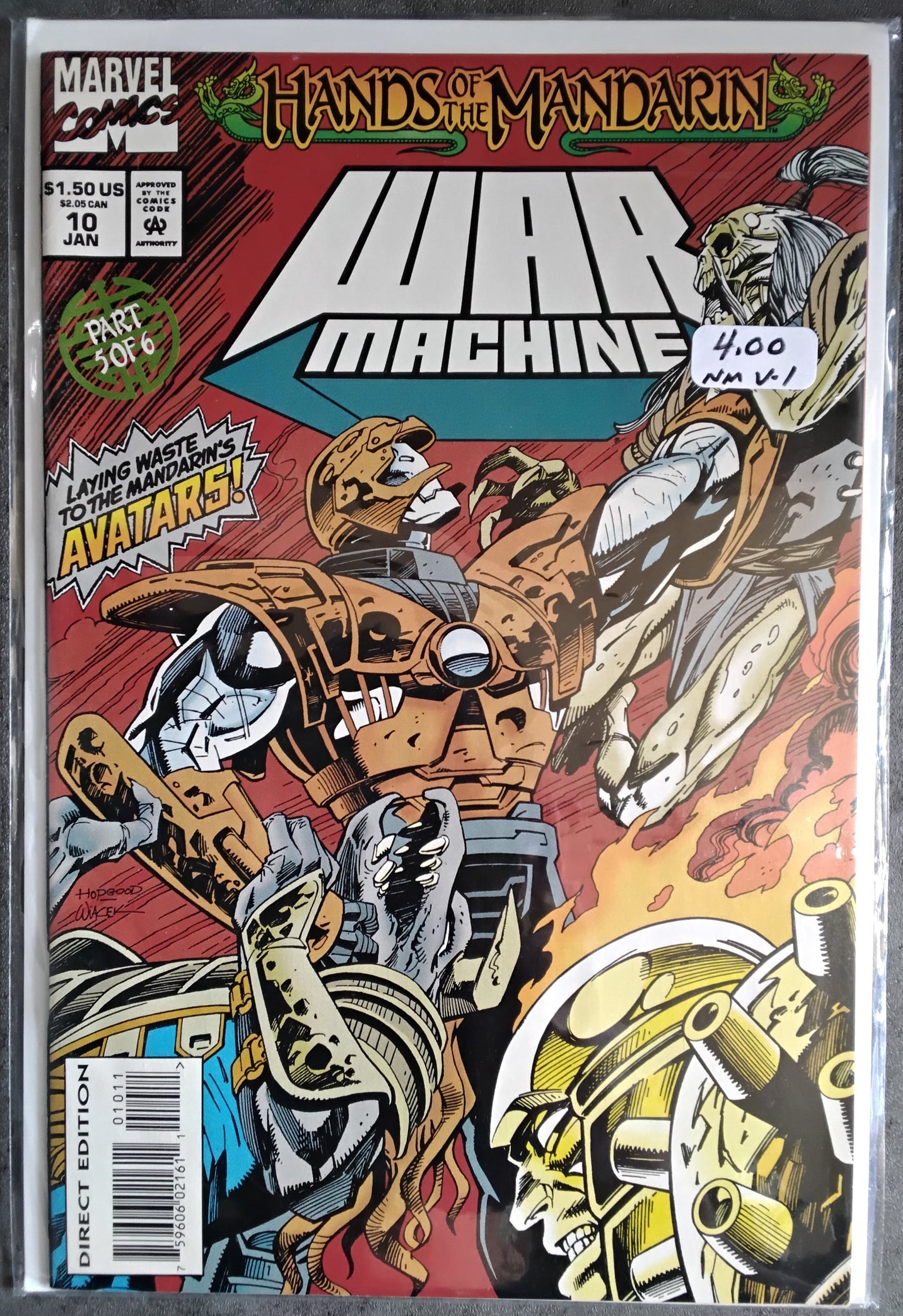 War Machine Vol 1 #10