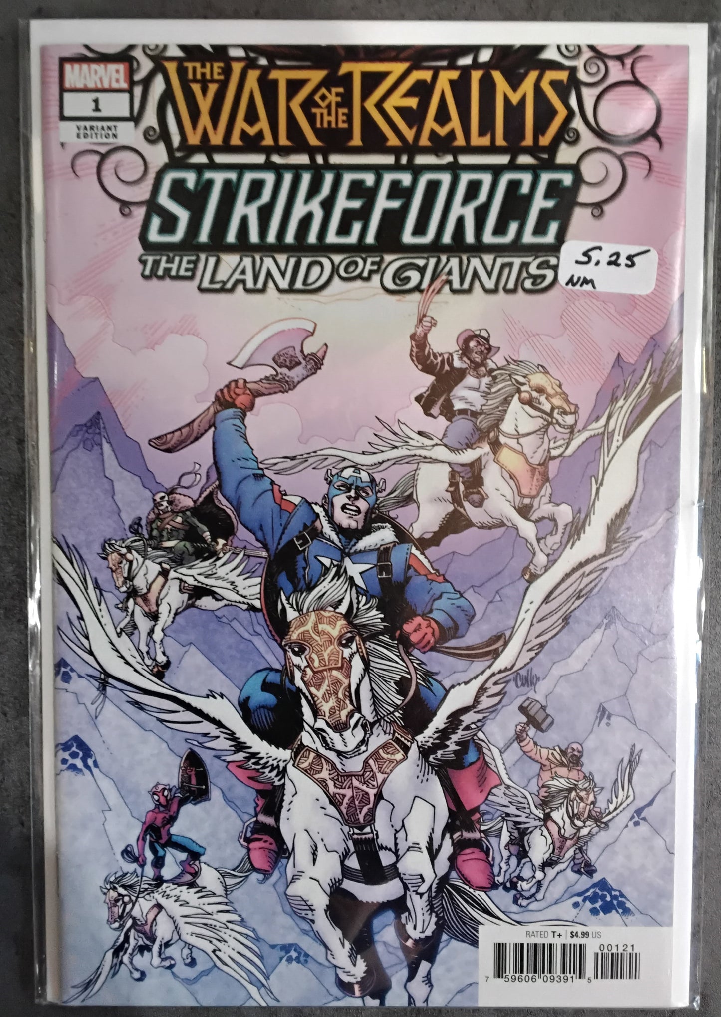 War Of The Realms: Strikeforce The Land Of The Giants #1 Cully Hamner Variant Cover