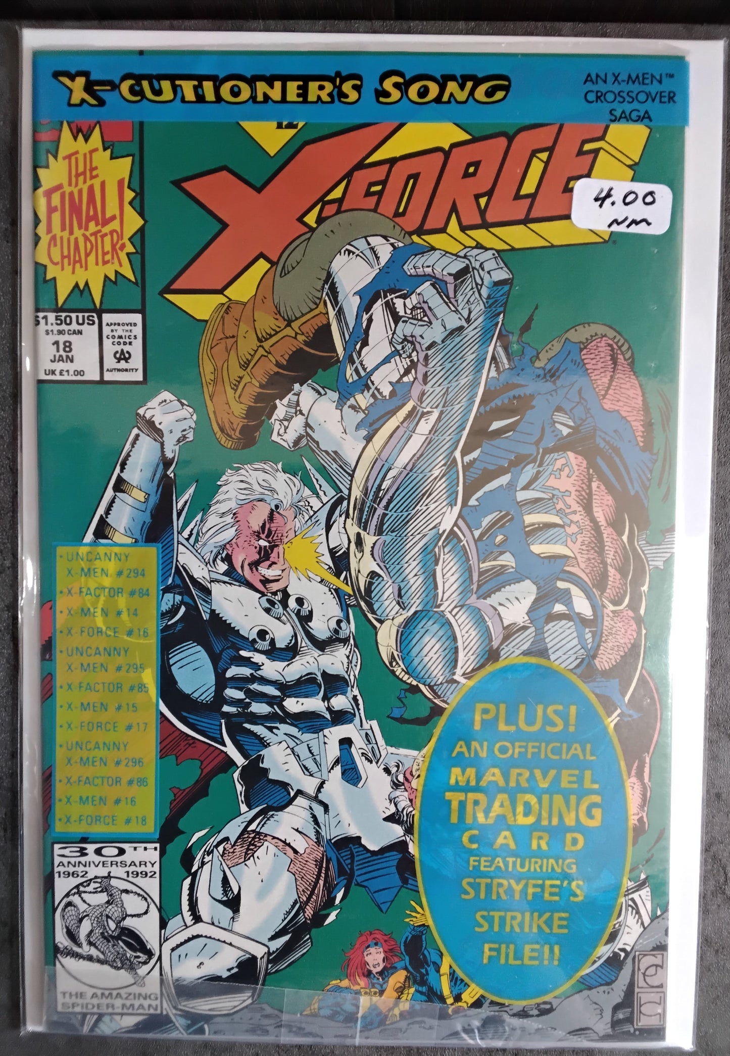 X-Force Vol1 #018 Poly-Bagged