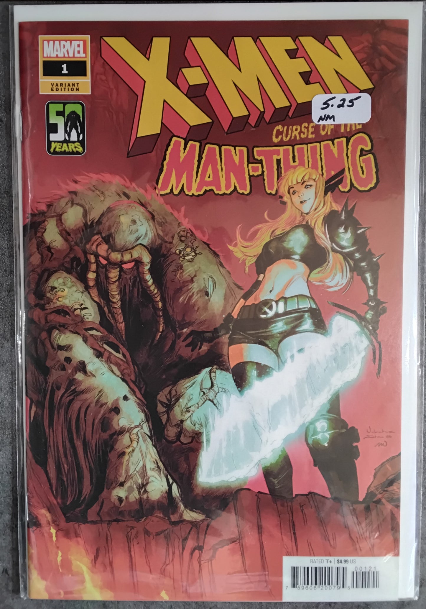 X-Men Curse Of The Man-Thing #1 Nabetse Zitro Variant Cover
