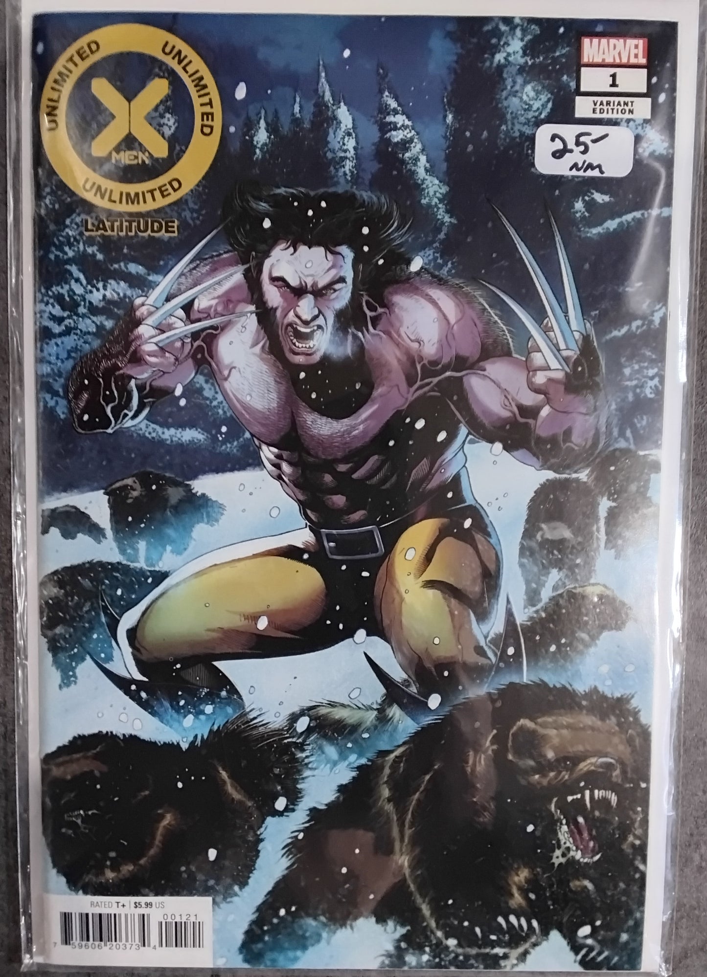 X-Men Unlimited: Latitude #1 Carlos Magno 1:25 Incentive Variant Cover