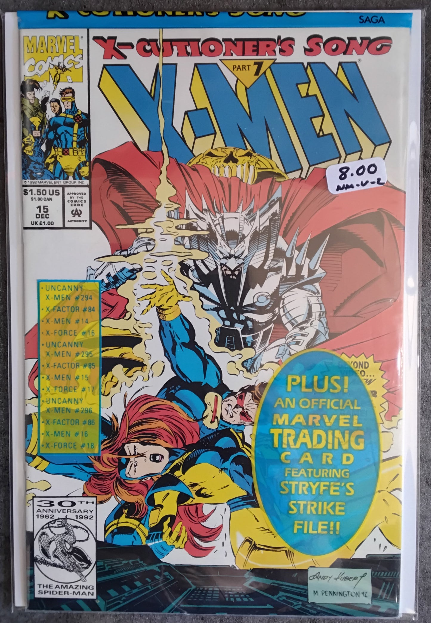 X-Men Vol 2 #015 Poly-Bagged
