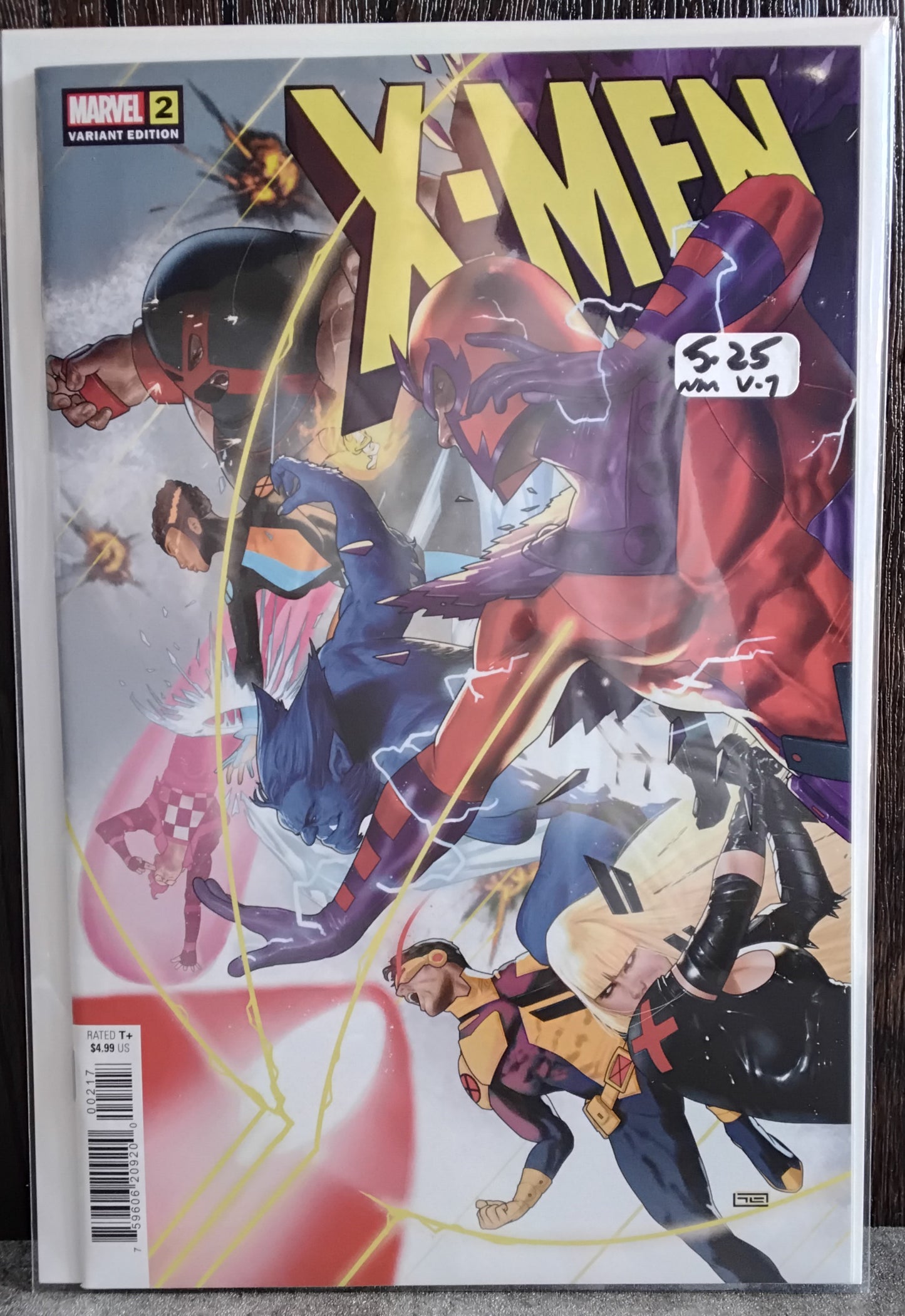X-Men Vol 7 #02 Taurin Clarke 1:25 Incentive Variant Cover
