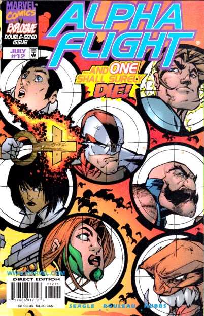 Alpha Flight Vol2 #12 Dbl Sz