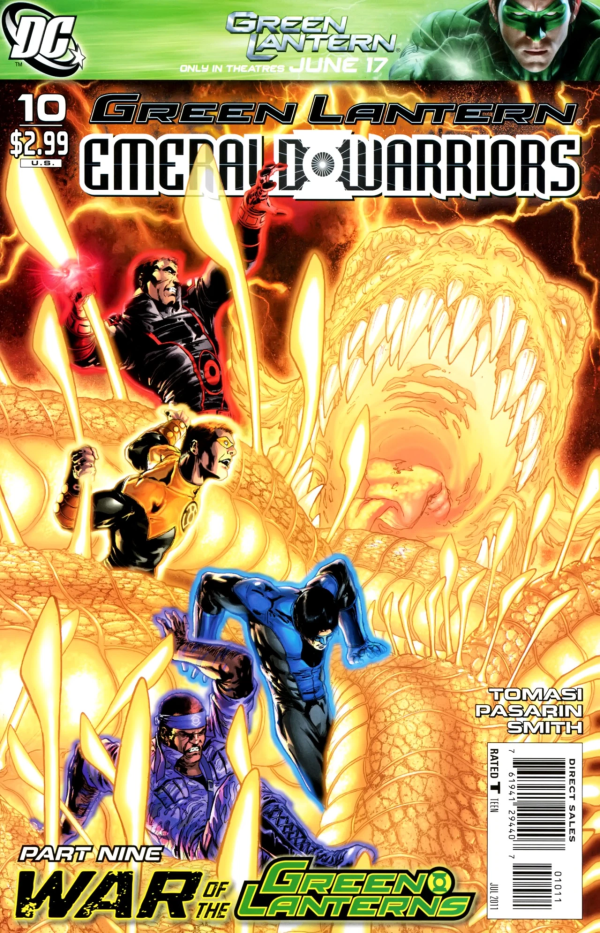 Green Lantern Emerald Warriors #10
