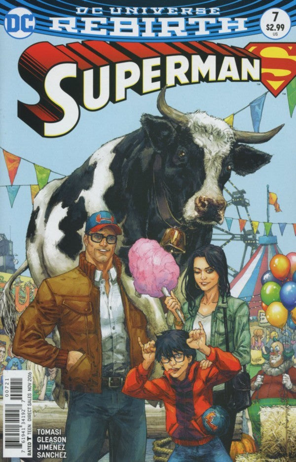Superman (Vol4) #07B Variant Cover