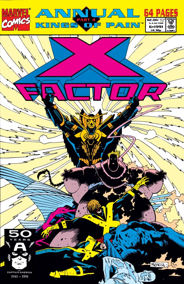 X-Factor Vol1 Annual #06 1991