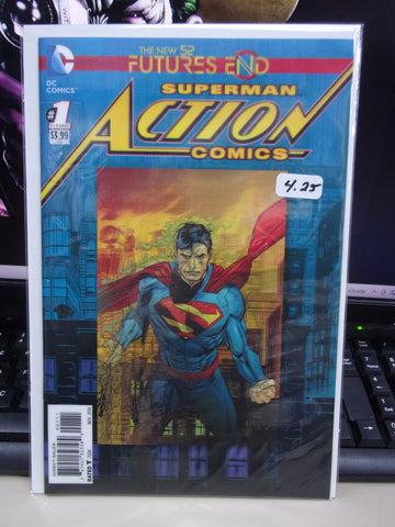 Action Comics (New 52) Futures End #1 Lenticular Cover