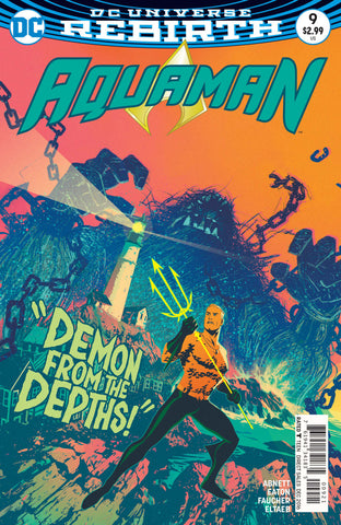 Aquaman (Rebirth) #09 Joshua Middleton Variant Cover