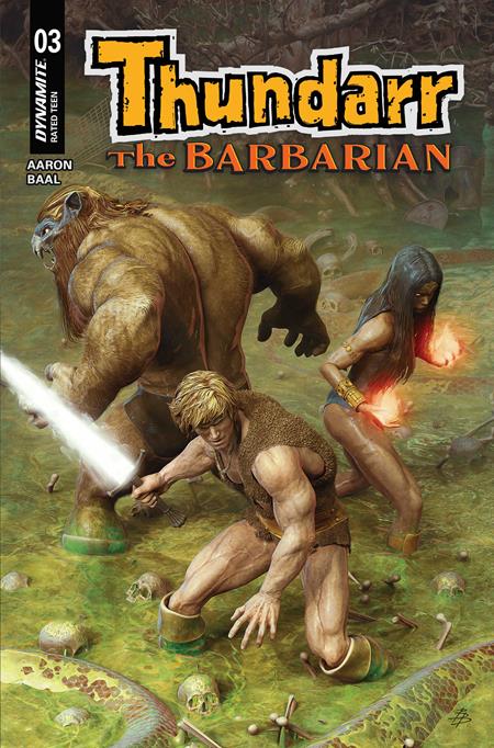 THUNDARR THE BARBARIAN #3 COVER C BJORN BARENDS VARIANT