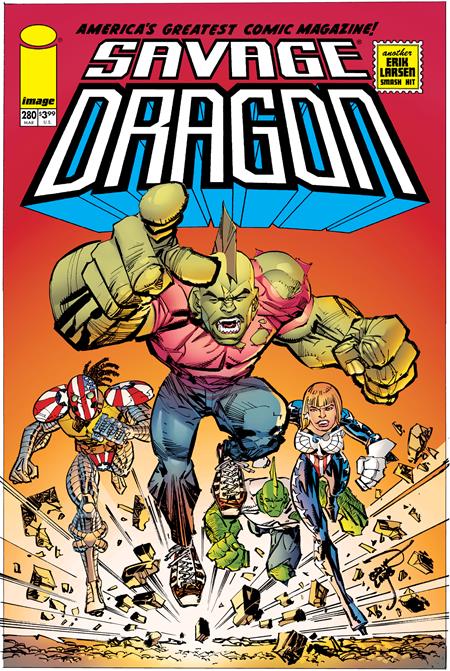 SAVAGE DRAGON #280 COVER A ERIK LARSEN (MR)