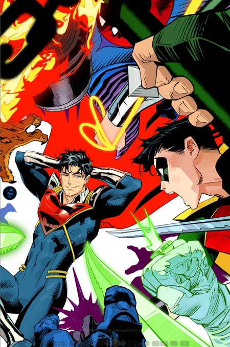SUPERMAN #37 COVER A DAN MORA (THE REIGN OF THE SUPERBOYS)