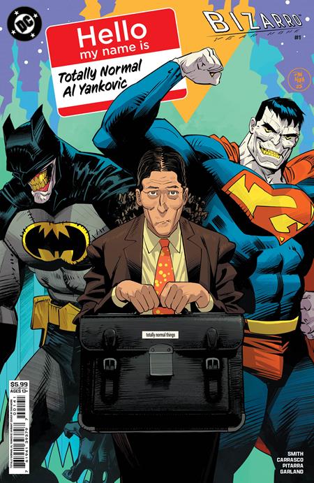 BIZARRO YEAR NONE #4 (OF 4) COVER D DAN MORA TOTALLY NORMAL AL YANKOVIC CAMEO CARD STOCK VARIANT