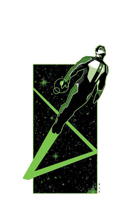 GREEN LANTERN #34 COVER B DAVID AJA CARD STOCK VARIANT