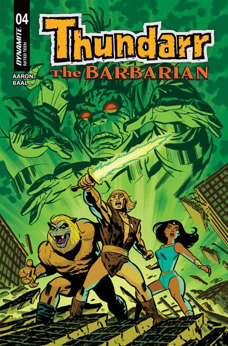 THUNDARR THE BARBARIAN #4 COVER A MICHAEL CHO