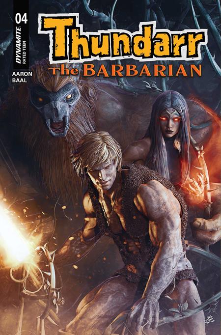 THUNDARR THE BARBARIAN #4 COVER C BJORN BARENDS VARIANT
