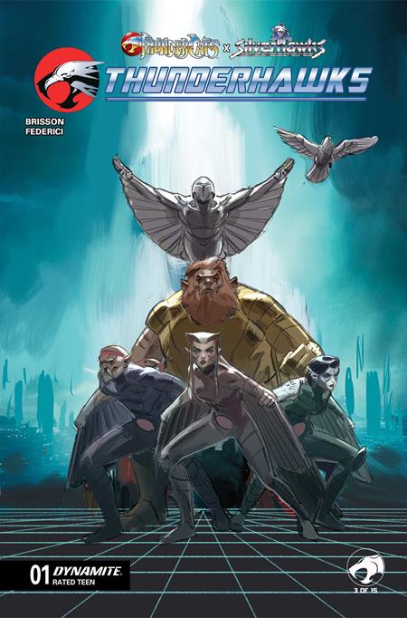 THUNDERCATS X SILVERHAWKS THUNDERHAWKS #1 COVER C MARCO FAILLA VARIANT