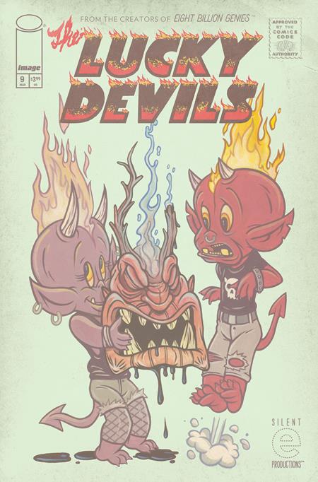 LUCKY DEVILS #9 COVER B STEEVE SEELEY & RYAN BROWNE VARIANT (MR)