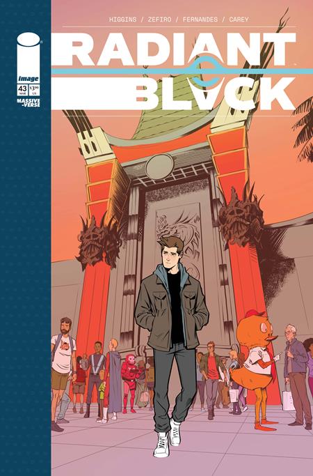 RADIANT BLACK #43 COVER A DANIEL BAYLISS