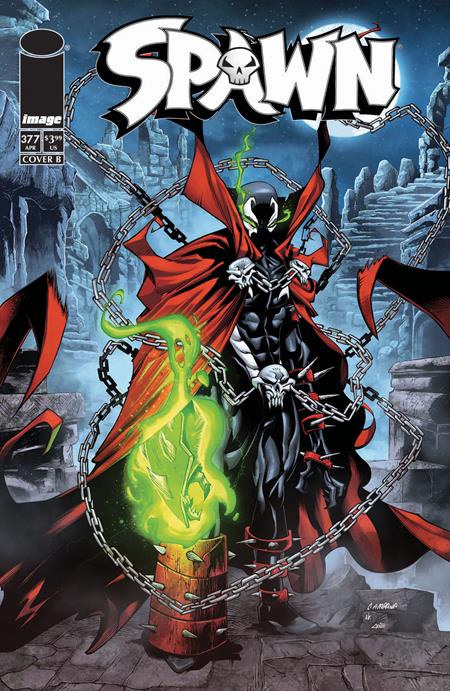 SPAWN #377 COVER B CHRIS CAMPANA VARIANT