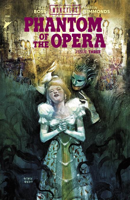 UNIVERSAL MONSTERS PHANTOM OF THE OPERA #3 (OF 4) COVER A MARTIN SIMMONDS