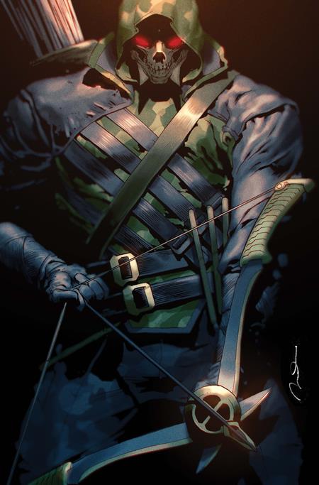 ABSOLUTE GREEN ARROW #1 (OF 6) COVER B GERALD PAREL CARD STOCK VARIANT