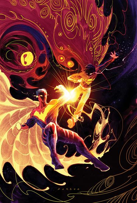 SUPERMAN UNLIMITED #13 COVER C KAREN S DARBOE CARD STOCK VARIANT (THE REIGN OF THE SUPERBOYS)