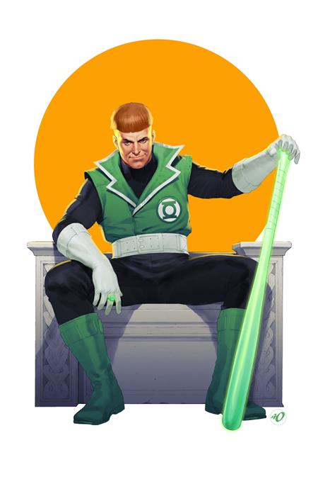 TALES OF THE GREEN LANTERN CORPS GUY GARDNER #1 (ONE SHOT) COVER D ARIEL OLIVETTI CARD STOCK VARIANT