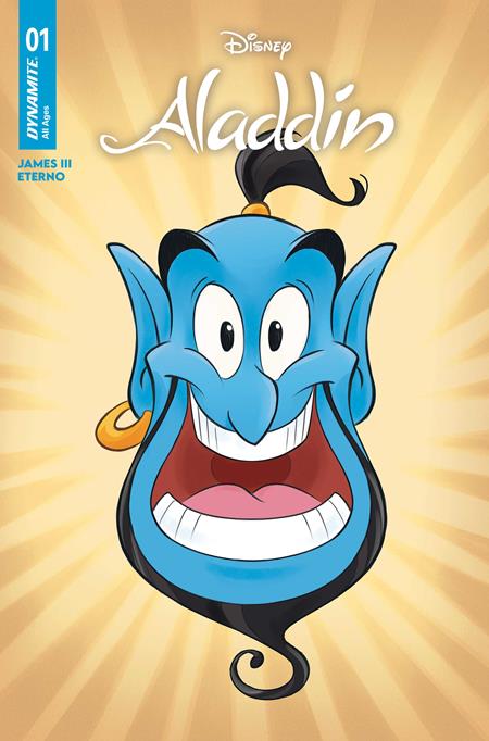ALADDIN #1 COVER D AGNESE ETERNO CARTOON HEAD VARIANT
