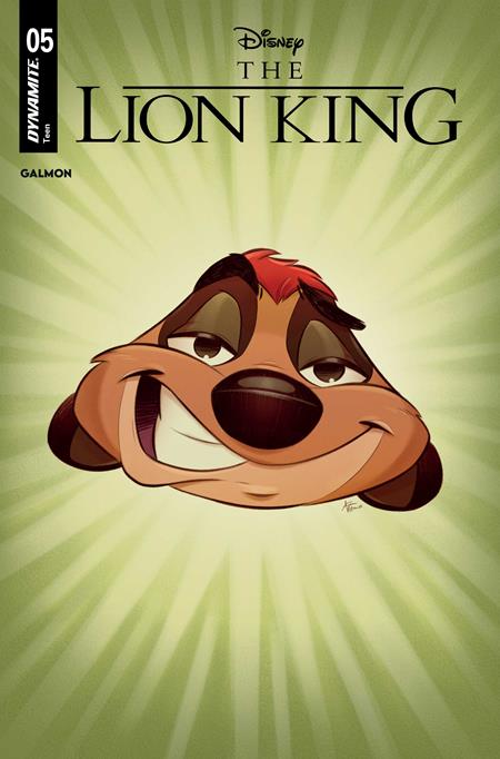 LION KING #5 COVER D CARTOON HEAD VARIANT