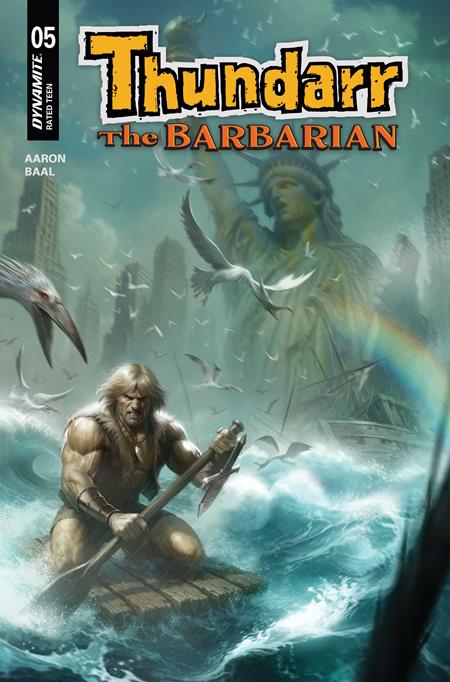 THUNDARR THE BARBARIAN #5 COVER B FRANCESCO MATTINA VARIANT