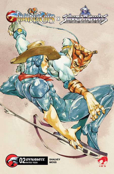 THUNDERCATS X SILVERHAWKS #2 COVER D CHUMA HILL VARIANT