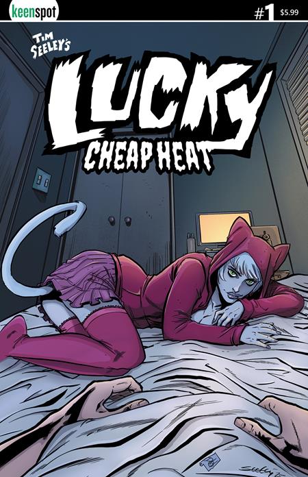 TIM SEELEYS LUCKY CHEAP HEAT #1 (ONE SHOT) COVER A TIM SEELEY